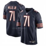 Camiseta NFL Game Chicago Bears Jedrick Wills Jr Azul Marino