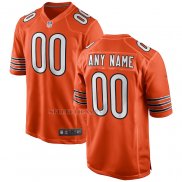 Camiseta NFL Game Chicago Bears Personalizada Alterno Naranja