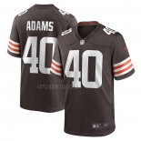 Camiseta NFL Game Cleveland Browns Matthew Adams Marron