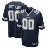 Camiseta NFL Game Dallas Cowboys Personalizada Azul