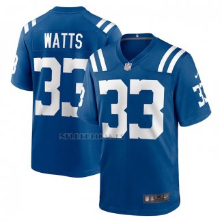 Camiseta NFL Game Indianapolis Colts Armani Watts Azul