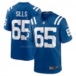 Camiseta NFL Game Indianapolis Colts Josh Sills Azul
