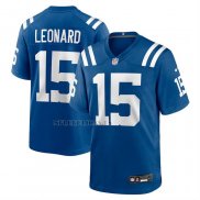 Camiseta NFL Game Indianapolis Colts Riley Leonard Royal