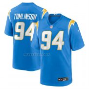 Camiseta NFL Game Los Angeles Chargers Dalvin Tomlinson Azul