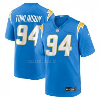 Camiseta NFL Game Los Angeles Chargers Dalvin Tomlinson Azul
