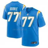 Camiseta NFL Game Los Angeles Chargers Travis Burke Jugador Azul