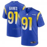 Camiseta NFL Game Los Angeles Rams Greg Gaines Azul