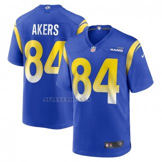 Camiseta NFL Game Los Angeles Rams Landen Akers Azul