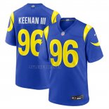 Camiseta NFL Game Los Angeles Rams Tim Keenan III Jugador Royal