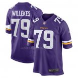 Camiseta NFL Game Minnesota Vikings Kenny Willekes Violeta