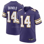 Camiseta NFL Game Minnesota Vikings Sam Darnold Alterno Violeta