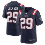 Camiseta NFL Game New England Patriots JC Jackson Azul