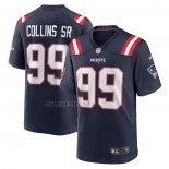 Camiseta NFL Game New England Patriots Jamie Collins Sr. Primera Azul