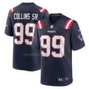 Camiseta NFL Game New England Patriots Jamie Collins Sr. Primera Azul