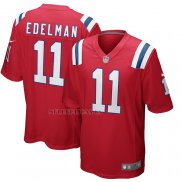 Camiseta NFL Game New England Patriots Julian Edelman Alterno Rojo