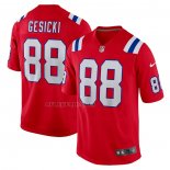 Camiseta NFL Game New England Patriots Mike Gesicki Alterno Rojo