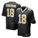 Camiseta NFL Game New Orleans Saints Keith Kirkwood Negro