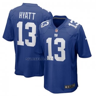 Camiseta NFL Game New York Giants Jalin Hyatt Azul