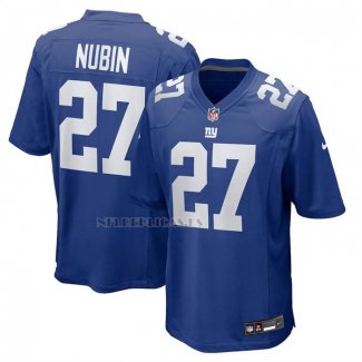 Camiseta NFL Game New York Giants Tyler Nubin Azul1