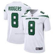 Camiseta NFL Game New York Jets Aaron Rodgers Blanco