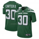 Camiseta NFL Game New York Jets Michael Carter II Verde