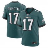 Camiseta NFL Game Philadelphia Eagles Arnold Ebiketie Verde
