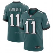 Camiseta NFL Game Philadelphia Eagles Jihaad Campbell Verde