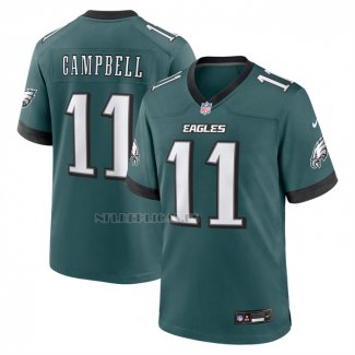 Camiseta NFL Game Philadelphia Eagles Jihaad Campbell Verde