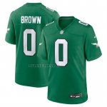Camiseta NFL Game Philadelphia Eagles Marquise Brown Alterno Verde