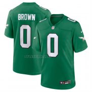 Camiseta NFL Game Philadelphia Eagles Marquise Brown Alterno Verde