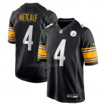 Camiseta NFL Game Pittsburgh Steelers DK Metcalf Negro