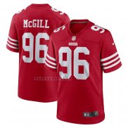 Camiseta NFL Game San Francisco 49ers T.Y. McGill Primera Rojo