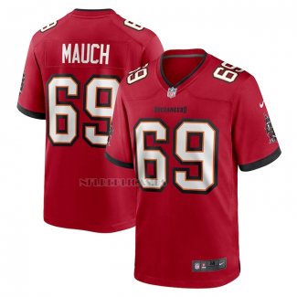 Camiseta NFL Game Tampa Bay Buccaneers Cody Mauch Rojo