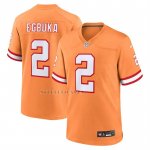 Camiseta NFL Game Tampa Bay Buccaneers Emeka Egbuka Alterno 2 Naranja