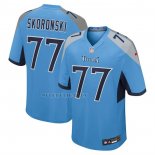 Camiseta NFL Game Tennessee Titans Peter Skoronski Azul