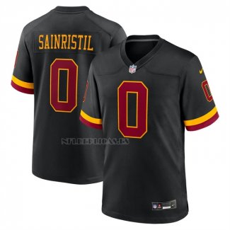 Camiseta NFL Game Washington Commanders Mike Sainristil Hail Raiser Alterno Negro
