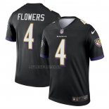 Camiseta NFL Legend Baltimore Ravens Zay Flowers Negro