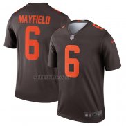 Camiseta NFL Legend Cleveland Browns Baker Mayfield Alternate Legend Marron