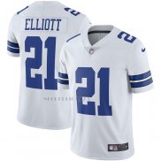 Camiseta NFL Limited Dallas Cowboys Ezekiel Elliott Vapor Blanco