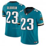 Camiseta NFL Limited Jacksonville Jaguars Foye Oluokun Prowler Throwback Vapor F.U.S.E. Verde