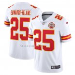 Camiseta NFL Limited Kansas City Chiefs Clyde Edwards-Helaire Vapor Blanco