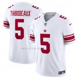 Camiseta NFL Limited New York Giants Kayvon Thibodeaux Vapor F.U.S.E. Blanco