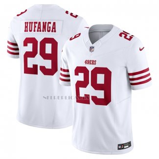 Camiseta NFL Limited San Francisco 49ers Talanoa Hufanga Vapor F.U.S.E. Rojo