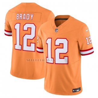 Camiseta NFL Limited Tampa Bay Buccaneers Tom Brady Vapor F.U.S.E. Naranja
