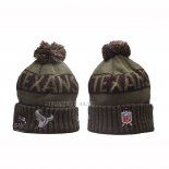 Gorro Beanie Houston Texans New Era Verde Militar