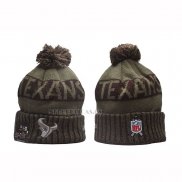 Gorro Beanie Houston Texans New Era Verde Militar