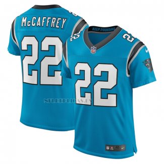 Camiseta NFL Elite Carolina Panthers Christian McCaffrey Alterno Vapor Azul