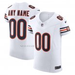 Camiseta NFL Elite Chicago Bears Vapor F.U.S.E. Personalizada Blanco