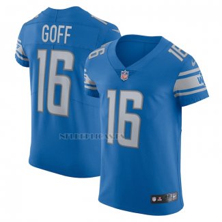 Camiseta NFL Elite Detroit Lions Jared Goff Vapor Azul
