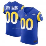 Camiseta NFL Elite Los Angeles Rams Vapor F.U.S.E. Personalizada Azul